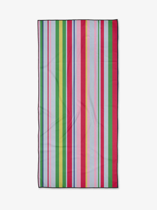 Line It Up Melon Beach Towel