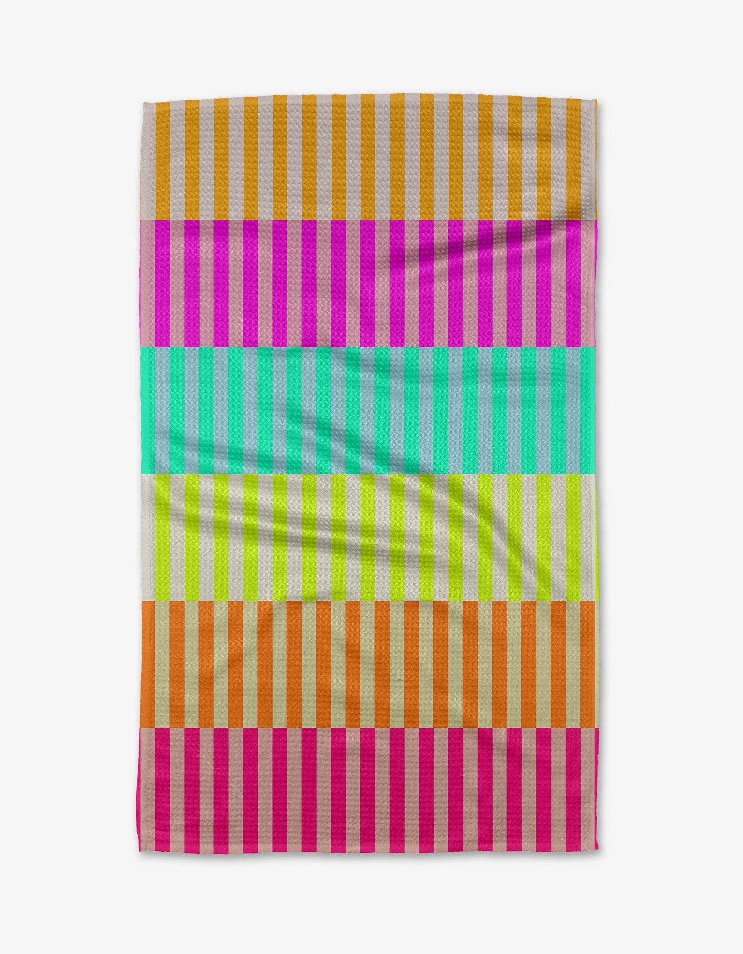 Neon Nights Tea Towel