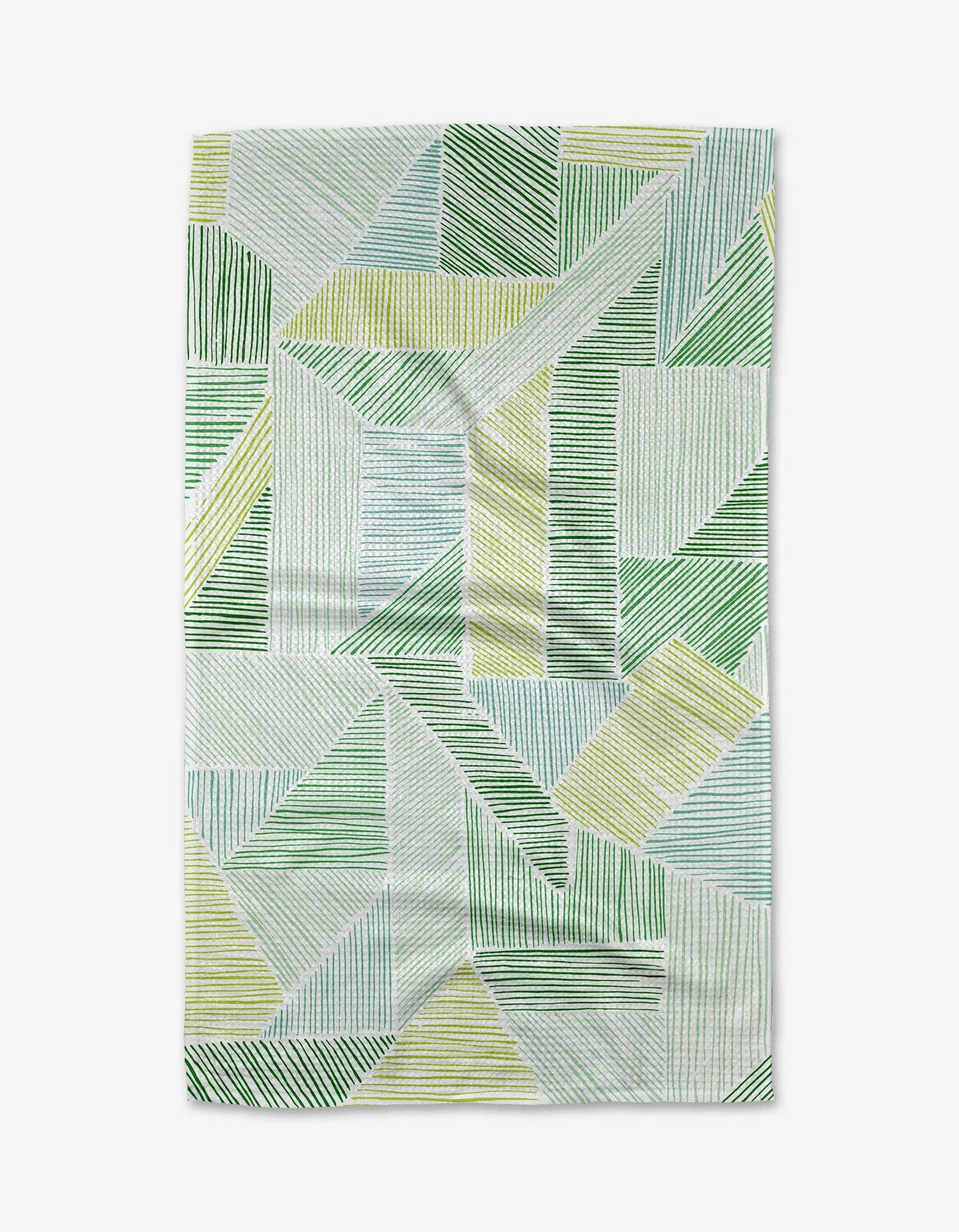 Green Kites Tea Towel