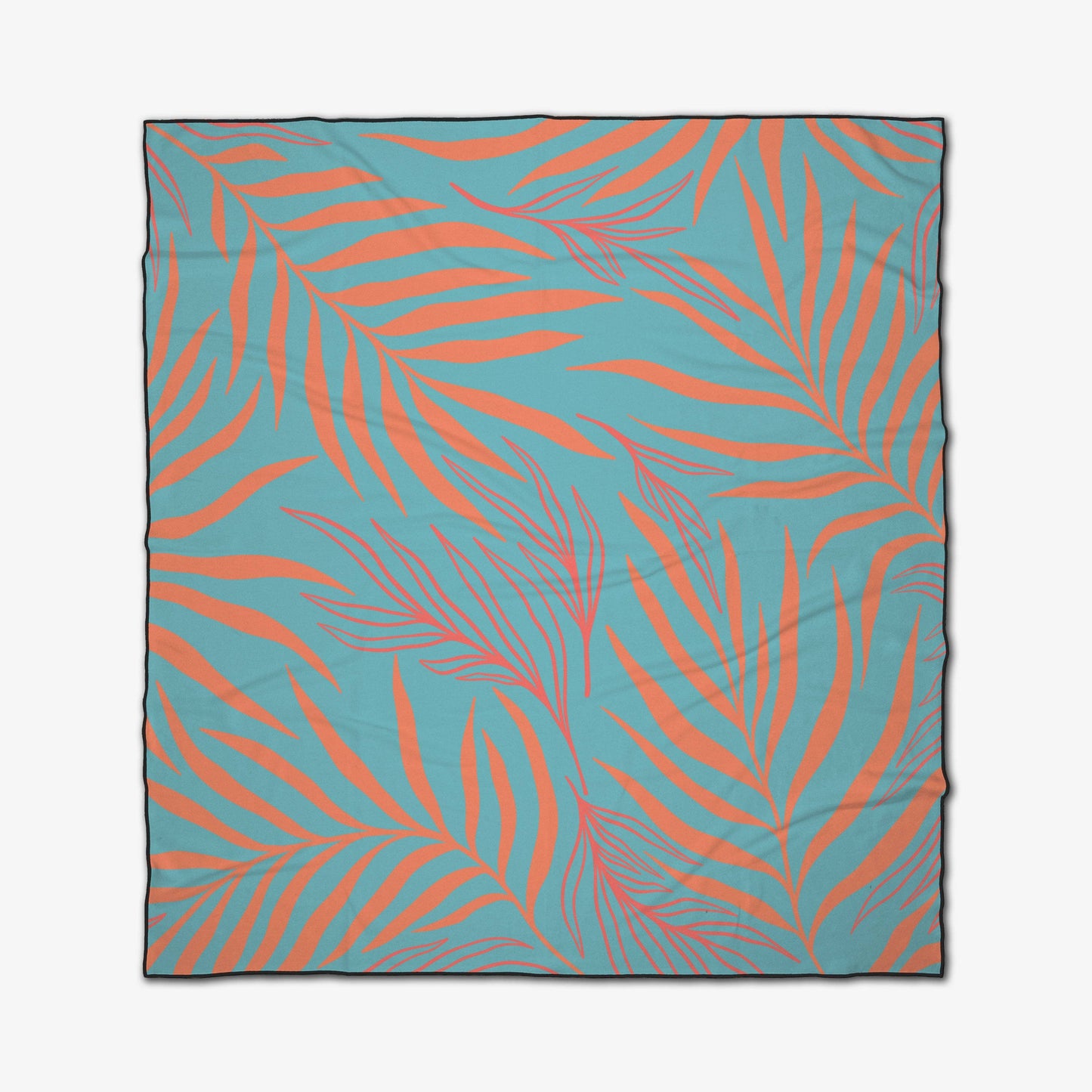 Palm Branches Beach Blanket