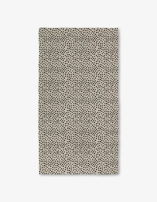 Dotty Tan Luxe Bath Towel